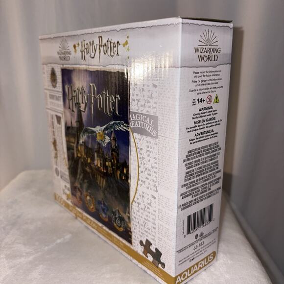 Harry Potter Wizarding World Jigsaw Puzzle - Aquarius 1000 PCS 20” x 28” NEW - Picture 3 of 5